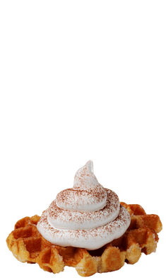 Pearl Sugar Waffle Soft Serve